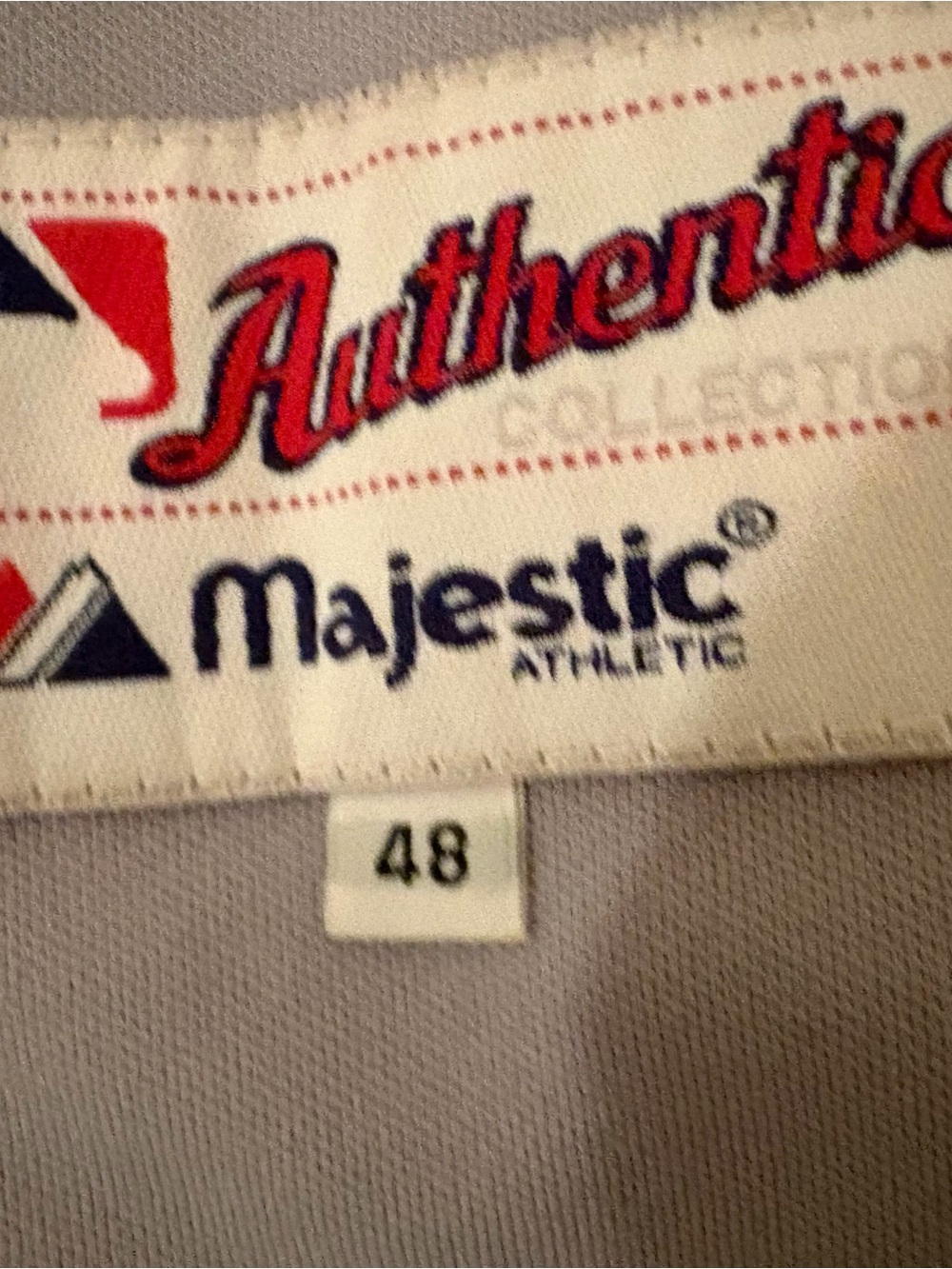 Vintage Washington Nationals Stephen Strasburg Size 48 Majestic Jersey Gray MLB - Picture 3 of 5